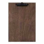 Multi Menu Kortholder A4 Securit viser 1 A4 side med clips Valnød,10 stk/krt