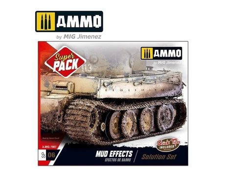 AMMO by MIG Jimenez AMMO MIG - Sendinimo rinkinys MUD EFFECTS, 7807