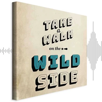 Artgeist Paveikslas - Take Walk on the Wild Side (1 Part) Square