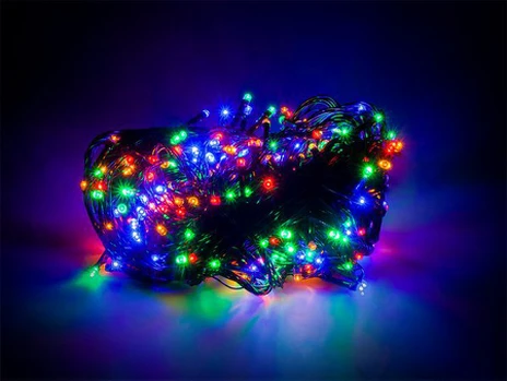 Lampiņu virtene 500LED multikolor (8 režīmi)