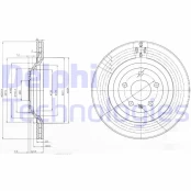 Stabdžių diskas DELPHI BG3991 kaina