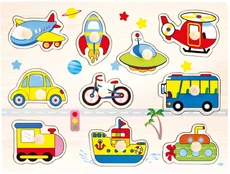 BINO N - Medinė dėlionė "Transportas" kaina