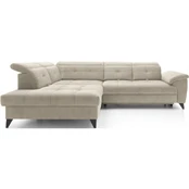 Kampinė sofa Inferne, kreminė kaina