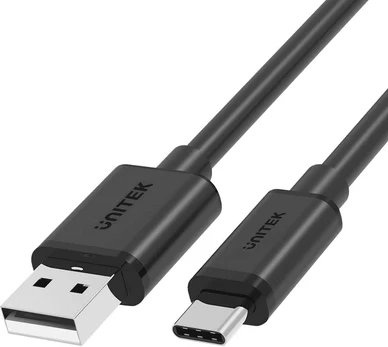 Laidas Unitek C14069BK, USB Type C/USB 2.0 Type A, 3 m, juoda