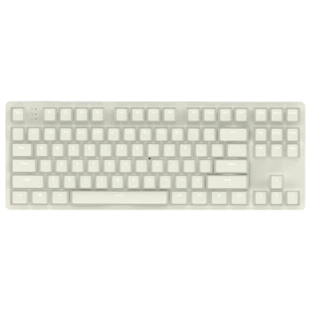 Klaviatūra Nubi NK87 Baltas, G3MS Sapphire Switch, US