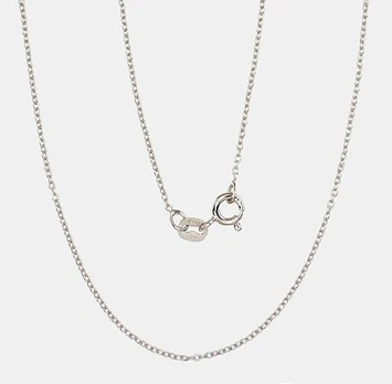 Sidabrinė grandinėlė Anchor round 1 mm - 1.2 g. - 1 mm. - 40