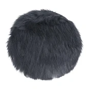 LAMBSKIN SEAT ARTIFICIAL GRAY 35CM kaina