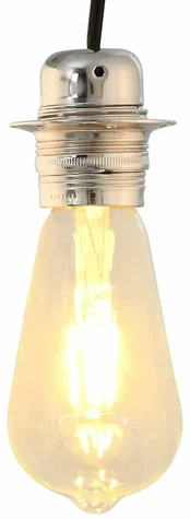 lempų laikikliai 2 vnt Satin Nickel E27