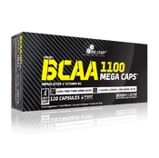 Olimp BCAA Mega Caps 1100 120 kaps. kaina