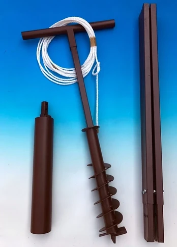 Žemės grąžtas 200mm/8m + Dumblasūkis + Nemokamai