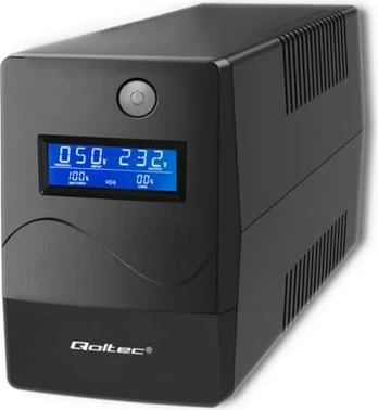 Qoltec Uninterruptible power supply, 450VA, 240W