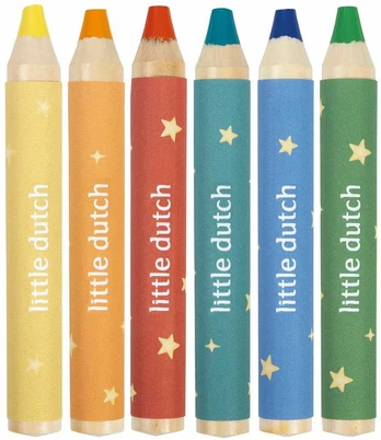 Little Dutch Pastelky 6 ks Jim