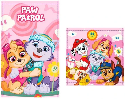 Spin Master Paw Patrol set 2 cotton bath towels