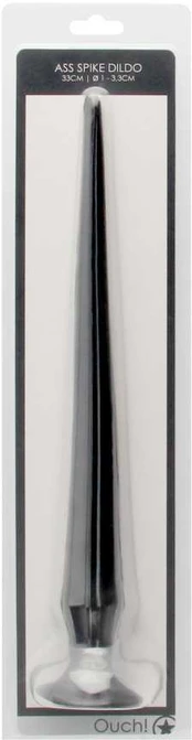 Ouch! Ass Spike Dildo - 34 cm - Juodas