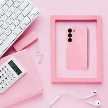 Dėklas Oem CLEAR CASE 2mm BLINK for SAMSUNG A34 5G pink