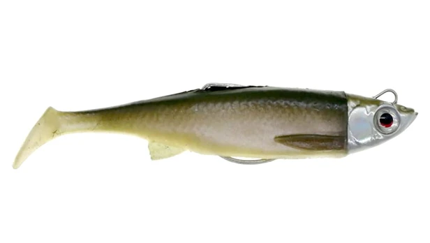 Guminukas Savage Gear 3D TPE Minnow Green Silver 8 cm