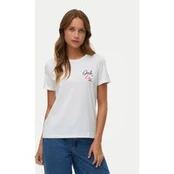 Vero Moda Marškinėliai Ikami 10340181 Balta Regular Fit