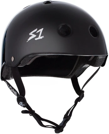 S-ONE HELMET LIFER BLACK GLOSS S