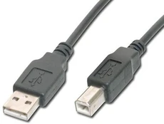 DIGITUS USB 2.0 Anschlusskabel St. A / St. B 1,8m juodas