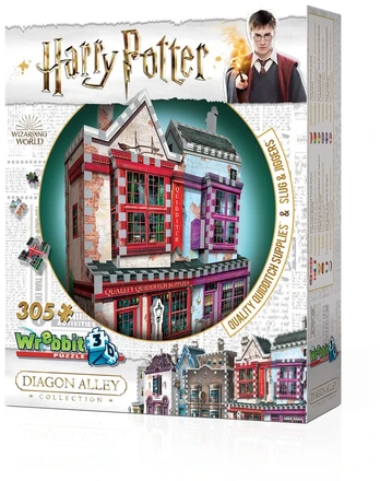 Bluebird Puzzle Wrebbit 3d dėlionė Harry Potter Quidditch 305 el.