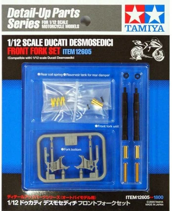 Tamiya - Ducati Desmosedici Front Fork Set (for Tamiya), 12605