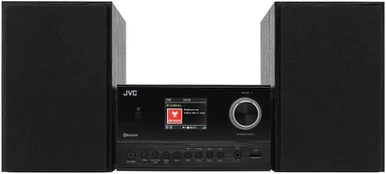 JVC UX-E225B Mini hi-fi system Black