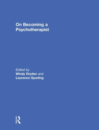 On Becoming a Psychotherapist