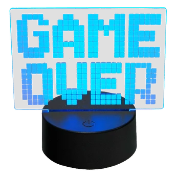 MECHARITE - 3D Lampe - GAME OVER