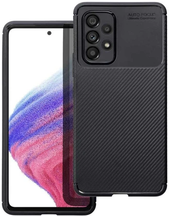 Dėklas Oem CARBON PREMIUM Case for SAMSUNG A14 5G / A14 4G juodas
