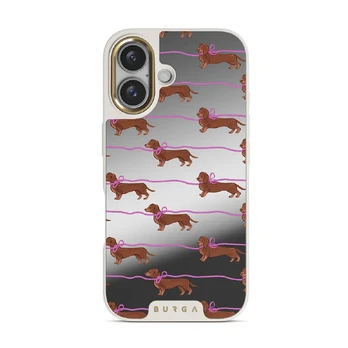 Always Late - iPhone 16 Case, Elite Mirror Light (MagSafe) / Gold