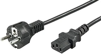 MicroConnect Maitinimo laidas CEE 7/7 - C13 maitinimo kabelis 1m