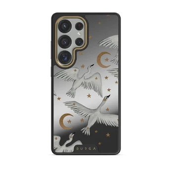 Star Crossed - Samsung Galaxy S25 Ultra Case, Elite Mirror Dark (Magnetic) / Gold