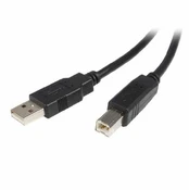 StarTech 1M USB 2.0 KABELIS A Į B – M/M/. kaina