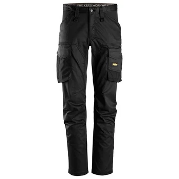 Darbinės SNICKERS WORKWEAR AllroundWork Stretch 6803 kelnės, juodos