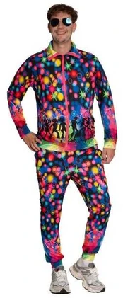 Partychimp Neon Disco joggingdragt
