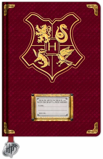 Blue Sky Studios Harry Potter Hogwarts A5 notebook
