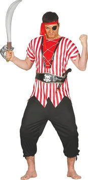 Vyriškas piratų kostiumas