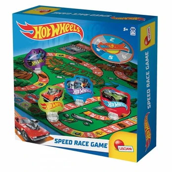 Lisciani Gra wyścigi hot wheels