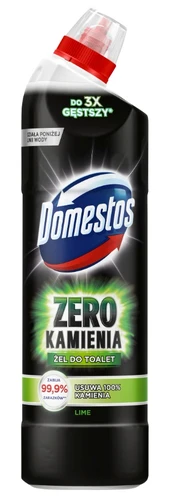 Dezinfekcinis WC valiklis DOMESTOS Zero Limescale Lime, 750 ml