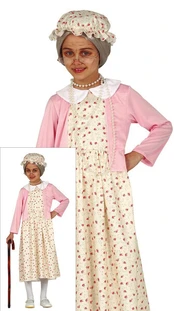 Senelės kostiumas mergaitėms, Size, Height - 7 - 9 METAI