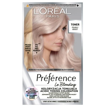 Tonuojantys plaukų dažai L’Oréal Paris Preference Le Blonding Toner, Pearly Boost