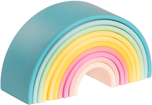 Dëna - Rainbow 10 pcs., Pastel Colours (3401087)