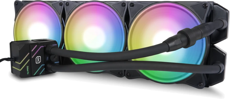 Vandens aušintuvas procesoriui Alphacool Eisbaer Pro Aurora 420 CPU AIO