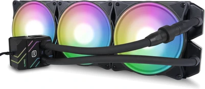 Vandens aušintuvas procesoriui Alphacool Eisbaer Pro Aurora 420 CPU AIO kaina