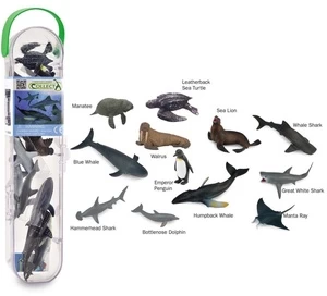 Žaislinė figūrėlė Collecta Mini Sea Animals A1107, 12 vnt.