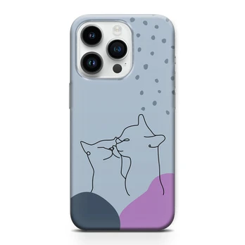 Alerio Print skirtas iPhone 11, mėlynas