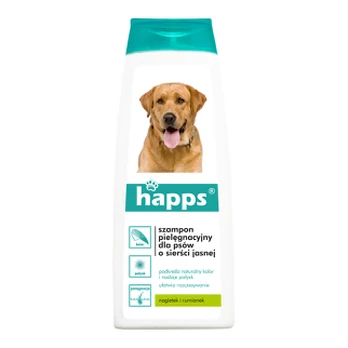 Happs Light Coat Šampūnas šviesios spalvos šunims 200 ml