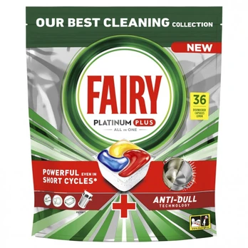 KAPSULĖS IND FAIRY PLAT PLUS LEMON 36VNT