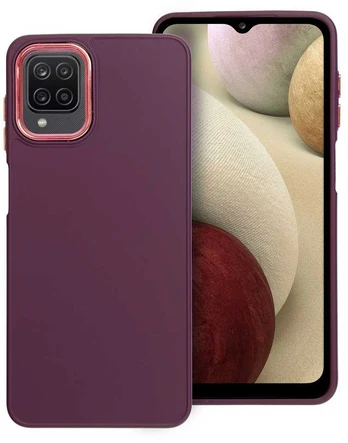 Dėklas Oem FRAME Case for SAMSUNG A12 violetinė