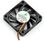 Ventiliatorius 12V 60x60x10mm 3 laidų kaina